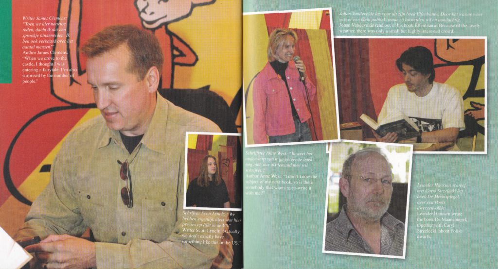 booklet Elf Fantasy Fair 2007 inside interviews