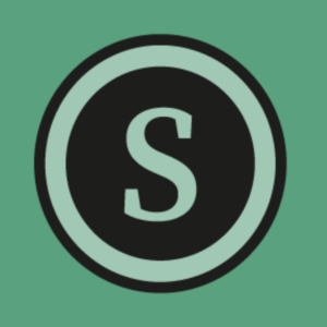 Kim Somberg: Tekst en Redactie logo S donker groen