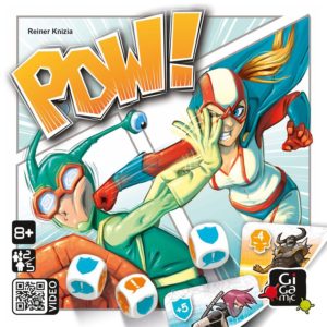 POW! board game front box