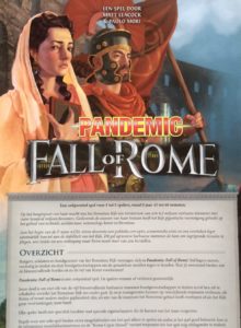 Pandemic Fall of Rome spelregels intro