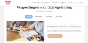 Website Stichting Zorgtrecht Vergoedingen